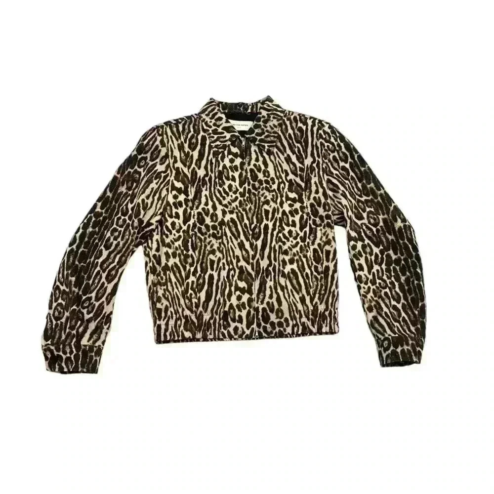 Dries Van Noten Leopard  Print Wool Jacket Spring 2020